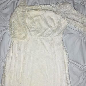 Torrid long dress with tail